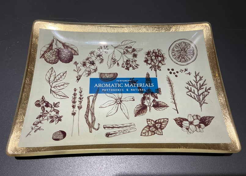 Arti Glass Tray -アーチ ガラス トレイ - Rectangle S size