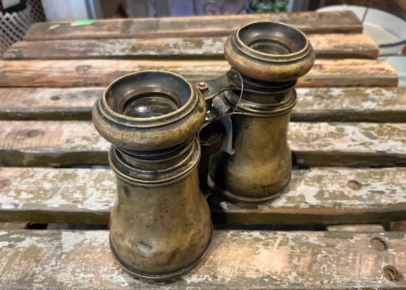 アンティークオペラグラス 真鍮製 古い双眼鏡 | Bonne Volonte