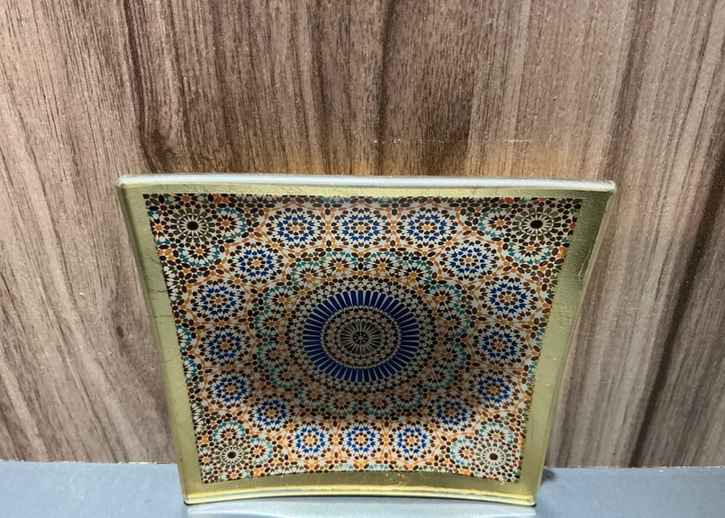 Arti Glass Tray -アーチ ガラス トレイ - Square S size 1p