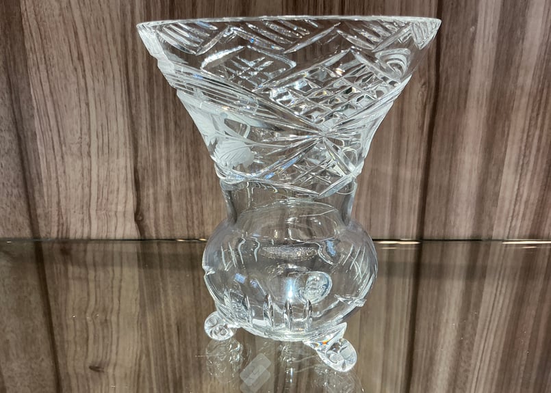 BLOG ホビー・楽器・アート ハンガリー 25周年 記念 ボヘミア ガラス 花瓶