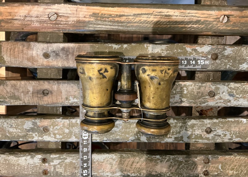 アンティークオペラグラス 真鍮製 古い双眼鏡 | Bonne Volonte