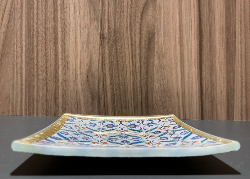 Arti Glass Tray -アーチ ガラス トレイ - Square S size 1p