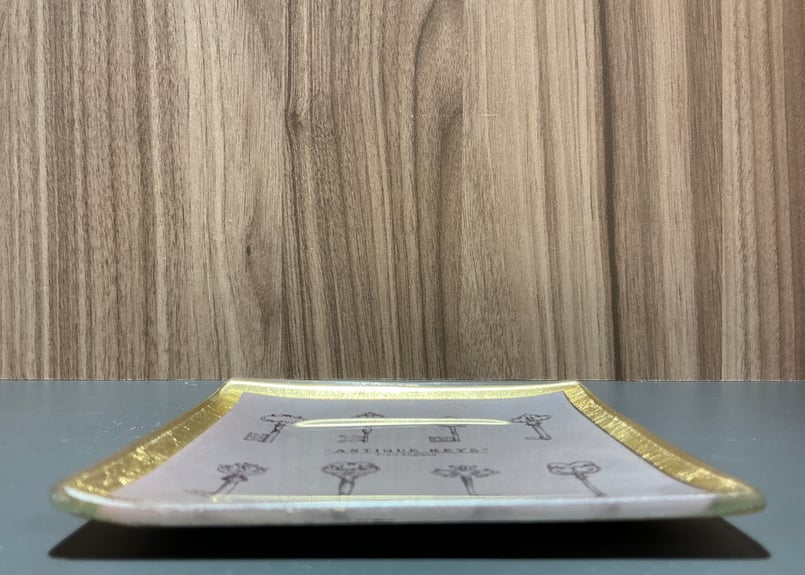 Arti Glass Tray -アーチ ガラス トレイ - Square S size 1p