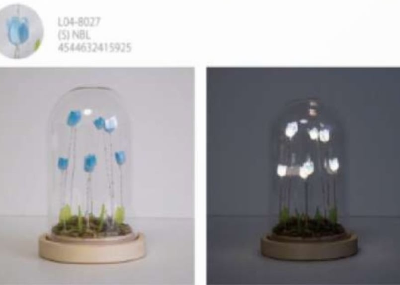 Lumo Tulip Glass Dome (S) 4色 | Bonne Volonte