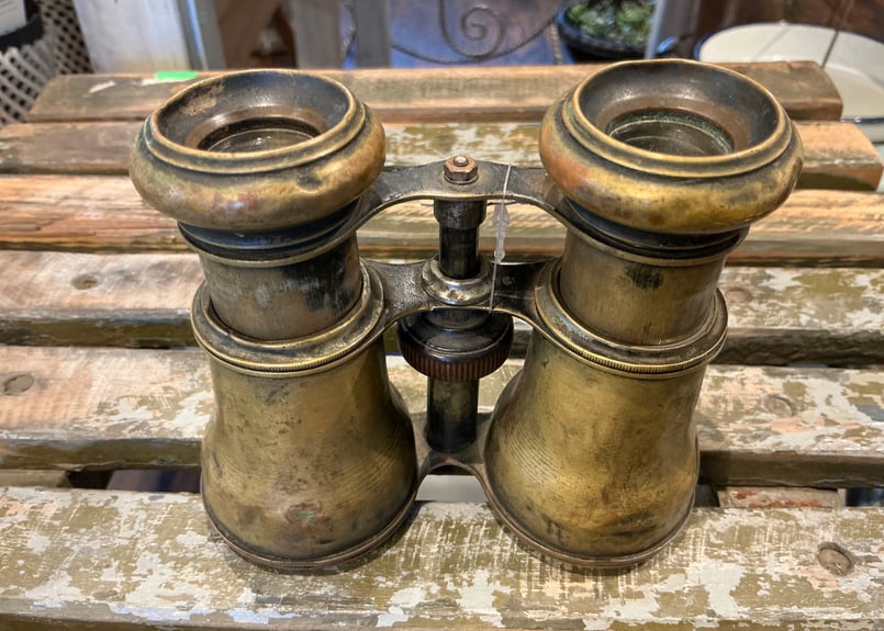 アンティークオペラグラス 真鍮製 古い双眼鏡 | Bonne Volonte