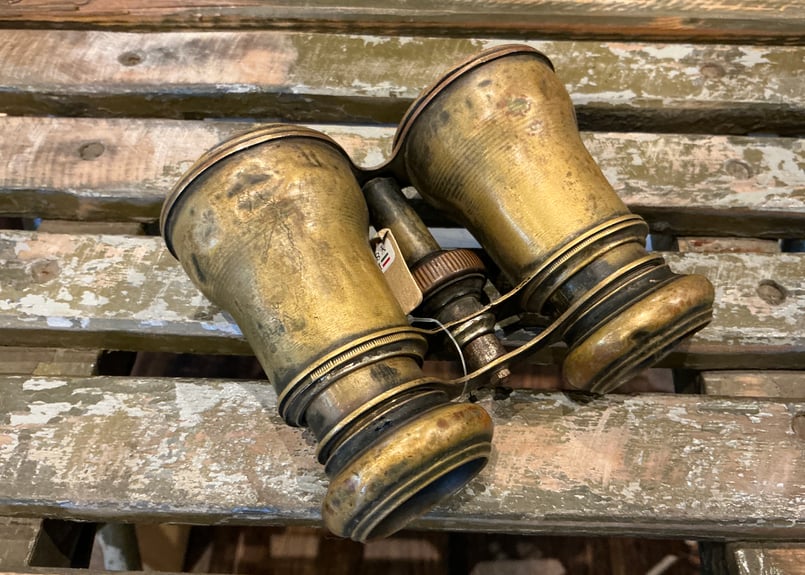 アンティークオペラグラス 真鍮製 古い双眼鏡 | Bonne Volonte