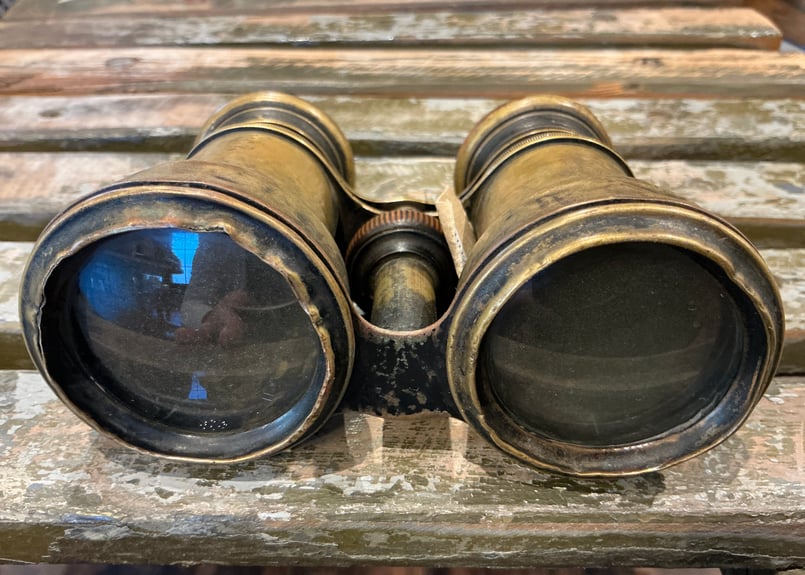 アンティークオペラグラス 真鍮製 古い双眼鏡 | Bonne Volonte