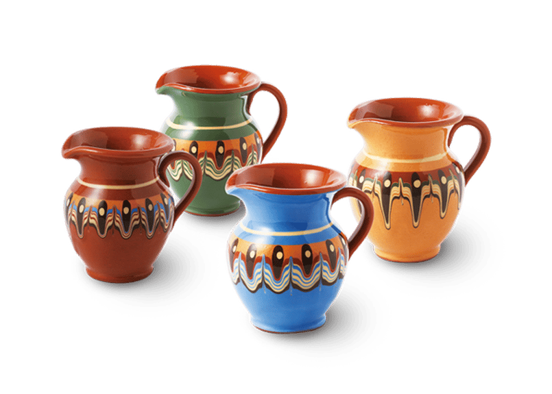 ブルガリア トロヤン陶器 トラディショナルシリーズ ミニピッチャー 4
