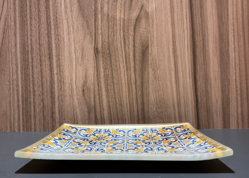 Arti Glass Tray -アーチ ガラス トレイ - Rectangle S size