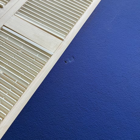 1/6スケール 白いルーバー窓の夏テイストの部屋　ドール 撮影用背景ボード セット　ドールハウス　Ships Within Japan Only