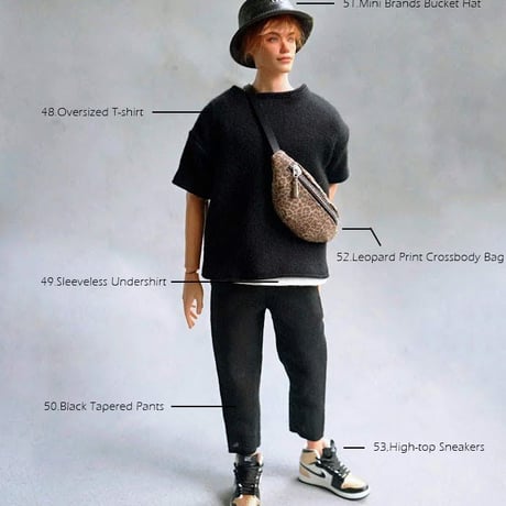 Outfit NO.48-53 For 33cm Male Dolls