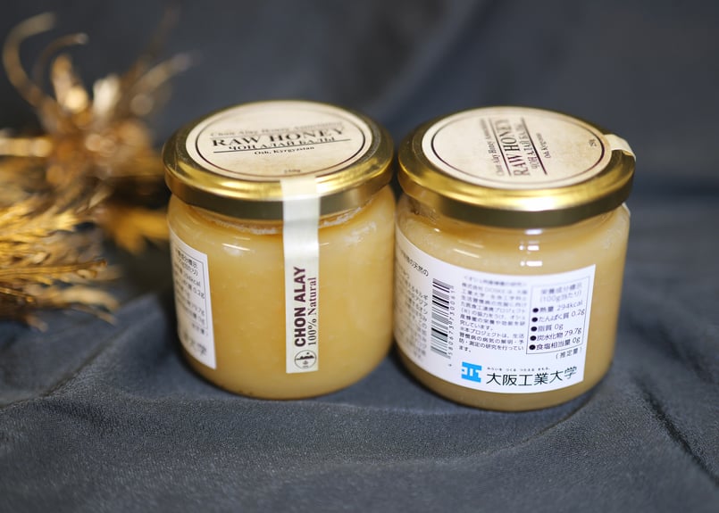 大阪工大監修はちみつ【キルギス産・エスパルセットハニー】250g