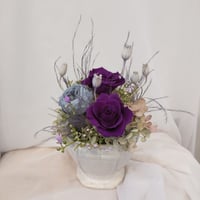 【店頭渡し商品】プリザーブドフラワー仏花アレンジ