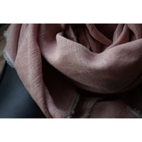 Hand Spun Cotton Linen Shawl / MAYAWOOL