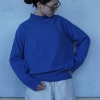 Cotton Cord High-Neck Pullover / homspun