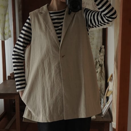 ベルギーリネンのベスト お試し ベルギーリネン（25番手/40番手/60番手） 旧名：特価ベルギー