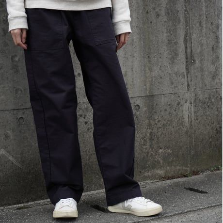 Rip-Stop Gathered Pants / homspun