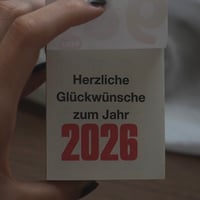 2026 Daily Calendar / BRUNNEN