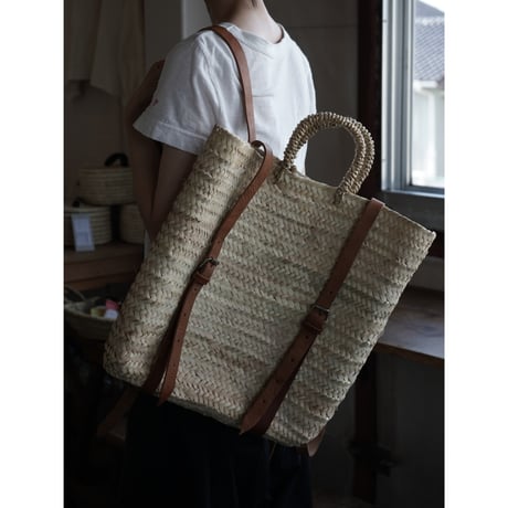 新品未使用 モロッコ Big Busket  ハンドメイド モロッコ雑貨 | STORES