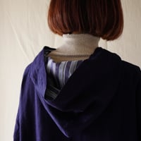 Cotton Linen Hoodie / sugiwai