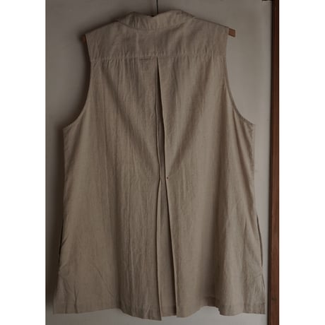 Linen Gilet / sugiwai