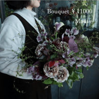bouquet size L ￥11000 (10000) （配送）