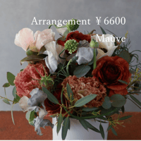 arrangement size SS ￥6600(6000)（配送）