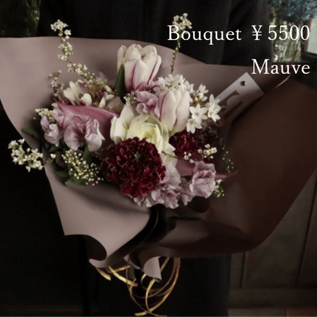 bouquet size S ￥5500 (5000) （配送）