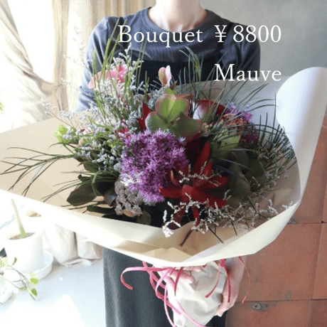 bouquet size M ￥8800 (8000) （配送）