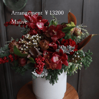 arrangement size M ￥13300(12000)（店頭受け取り）※袋代込