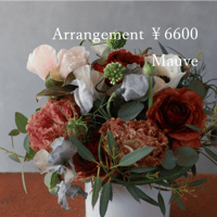 arrangement size SS ￥6700(6000)（店頭受け取り）※袋代込
