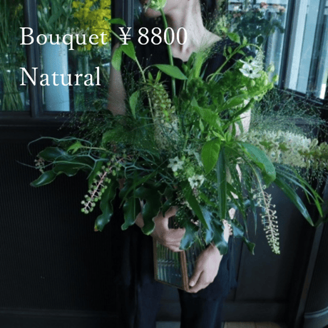bouquet size M ￥8800 (8000) （配送）