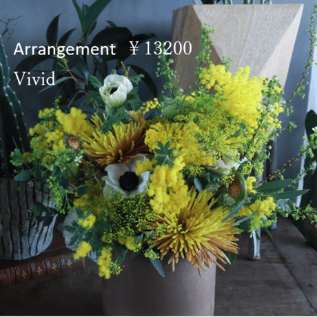 arrangement size M ￥13200(12000)（配送）