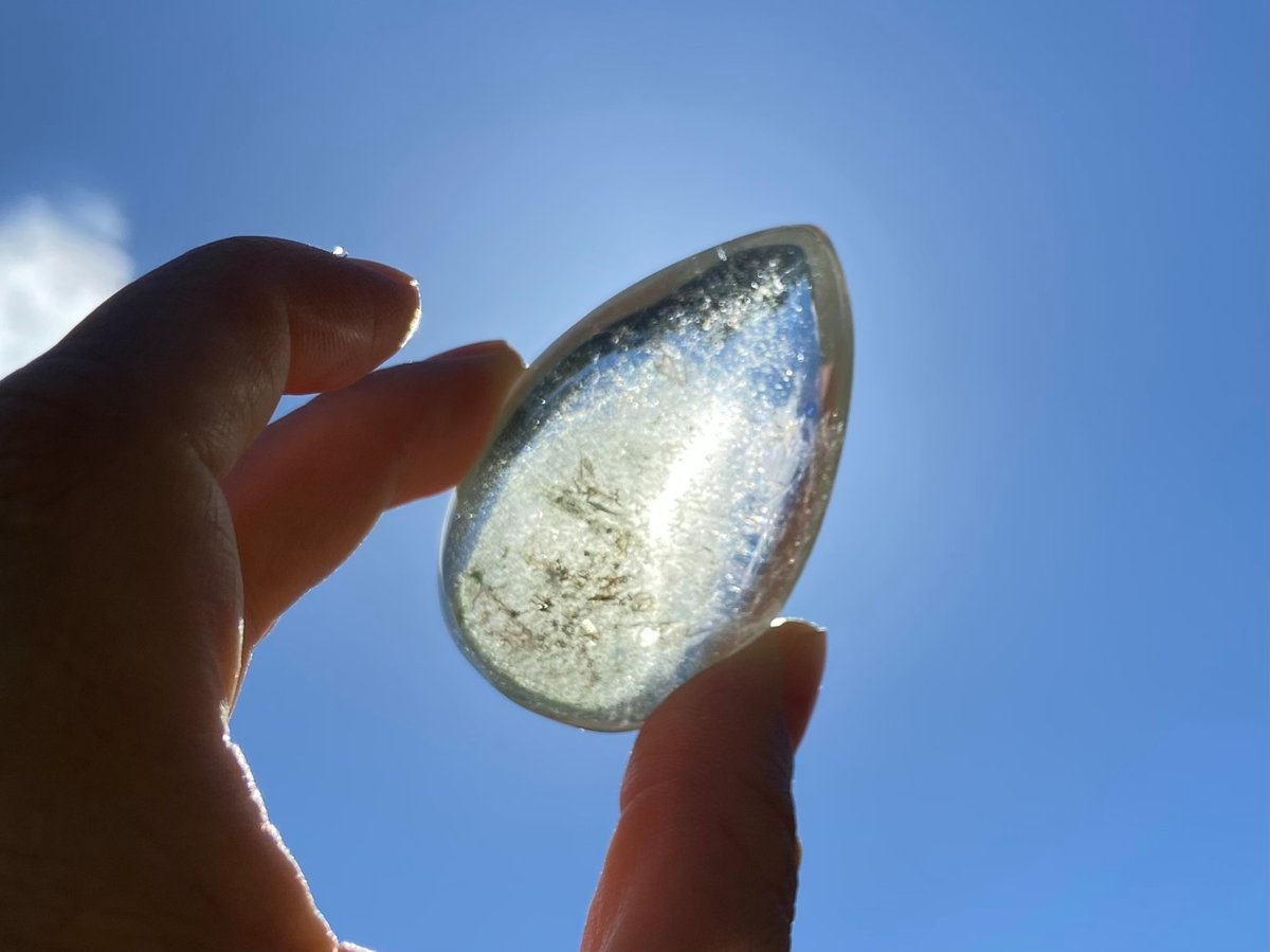 グリーンガーデンクォーツ】ルースタンブル | Oneness Stone