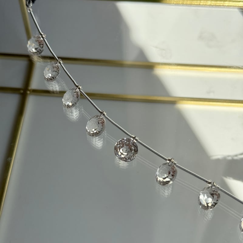クリスタル 水晶 ラウンド コンケーブカット | CREA