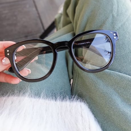 【WELLINGTON SUNGLASSES -CLEAR / UV CUT-】SIR240005