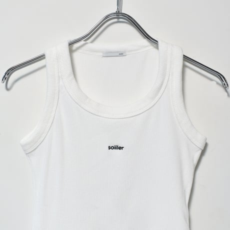 【 Soiiler Original tank top 】WHT