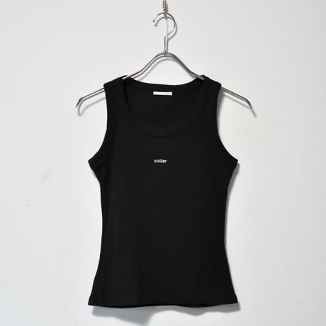 【 Soiiler Original tank top 】BLK