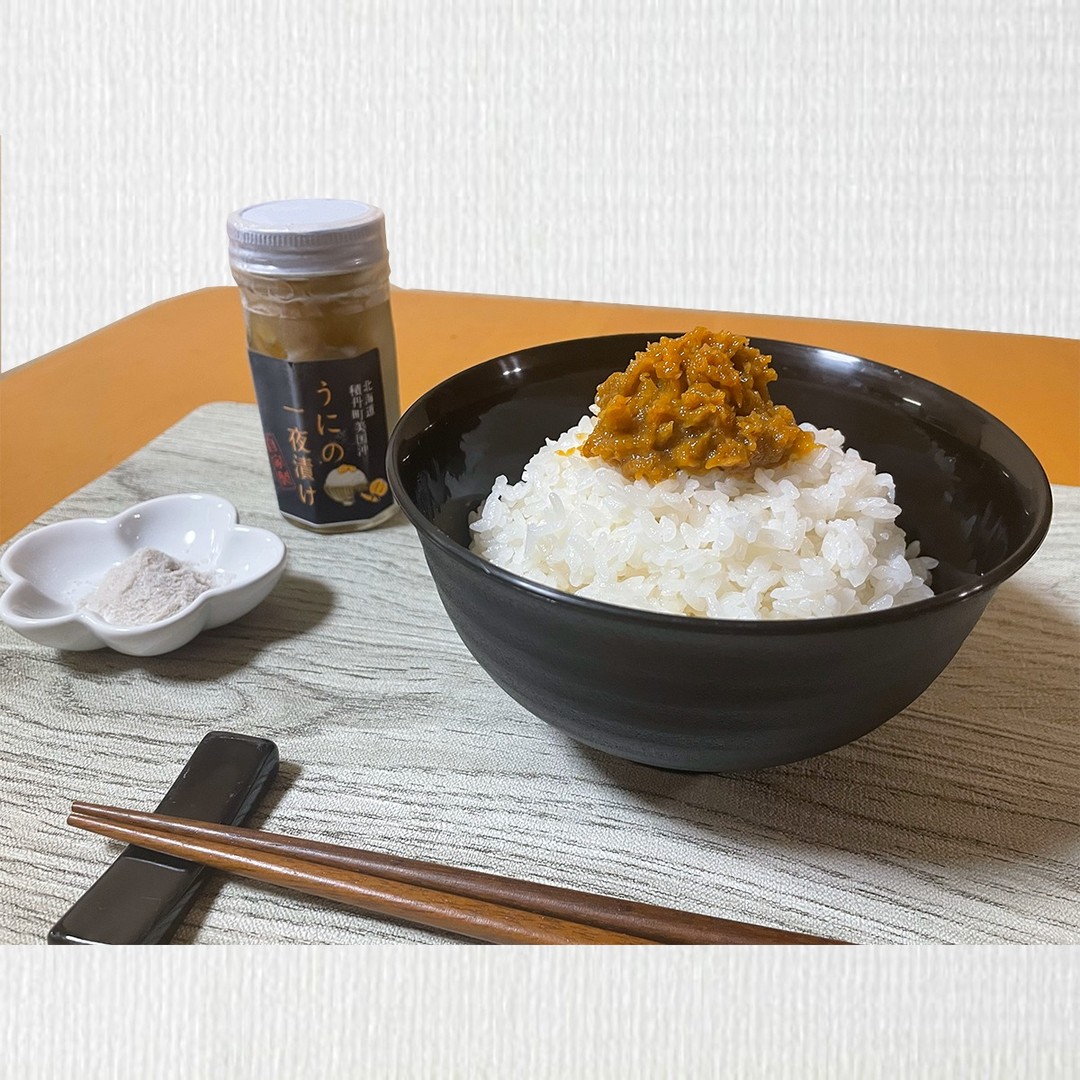 北海道積丹半島産 ウニの一夜漬け しょっぱみ 60g | ヤマコウ木村水産 北海道積丹半島産 ウニの一夜漬け しょっぱみ 60g | ヤマコウ木村水産