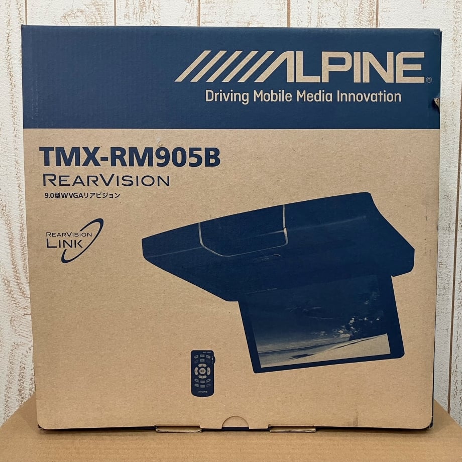 ALPINE(アルパイン) 9.0型 WVGA LED液晶リアビジョン TMX-RM905B