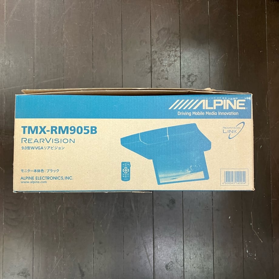ALPINE(アルパイン) 9.0型 WVGA LED液晶リアビジョン TMX-RM905B
