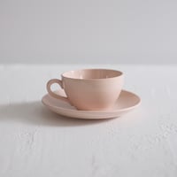 Digoin & Sarreguemines / pink cup
