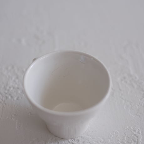 Digoin & Sarreguemines / white cup A,B