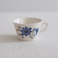 Digoin & Sarreguemines / flower cup A,B