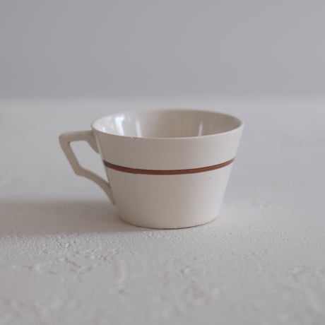 Digoin & Sarreguemines / flower cup C,D