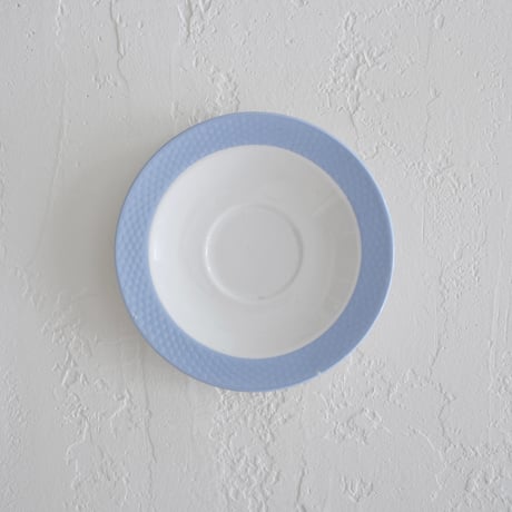 vintage coffee cup / blue