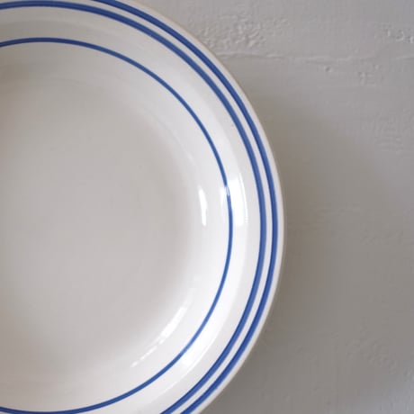 GIEN / blue line plate