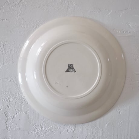 GIEN / blue line plate