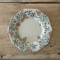 Nang ceramic　十角皿 17.5cm