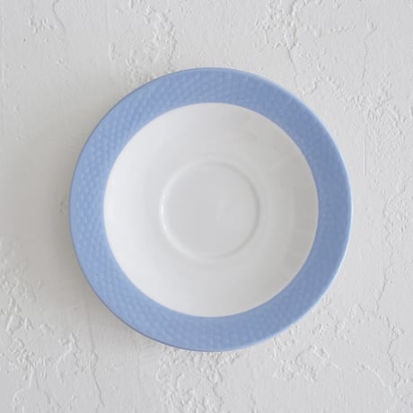 vintage coffee cup / blue